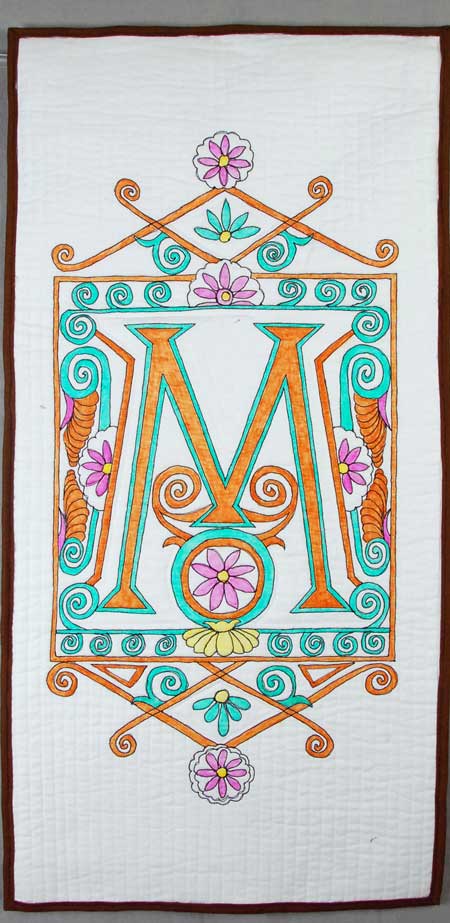 Doodling Around with M, 2014 by Susan Morrison